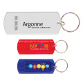 Plastic Whistle Key Chains with Logo